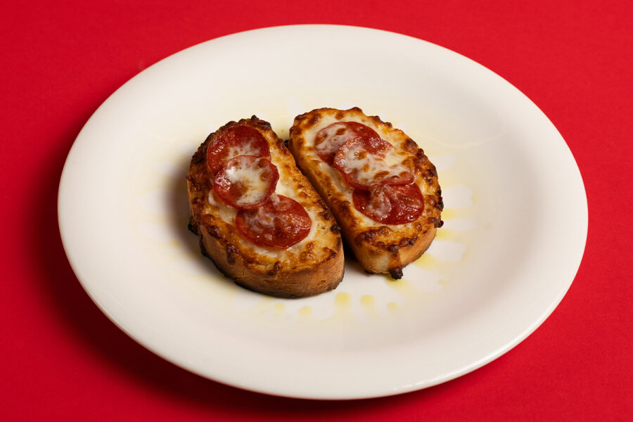Pepperoni Cheesy Garlic Ciabatta
