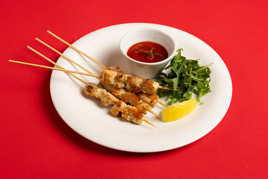 Chili Chicken Skewers